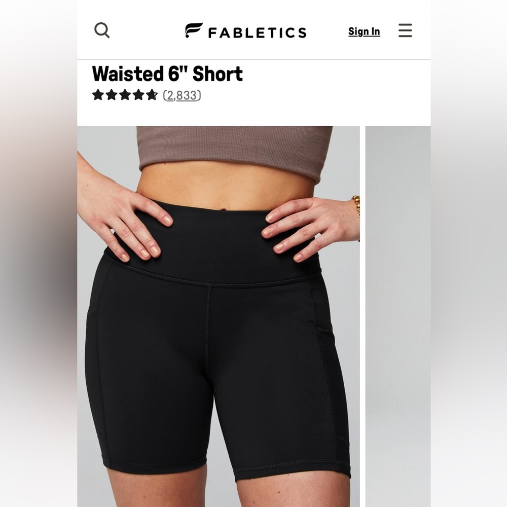 On the go high waisted power hold shorts